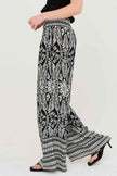 Smocked Waist Floral Pants