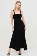 Boned Tie-back Dress