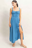 Boned Tie-back Dress