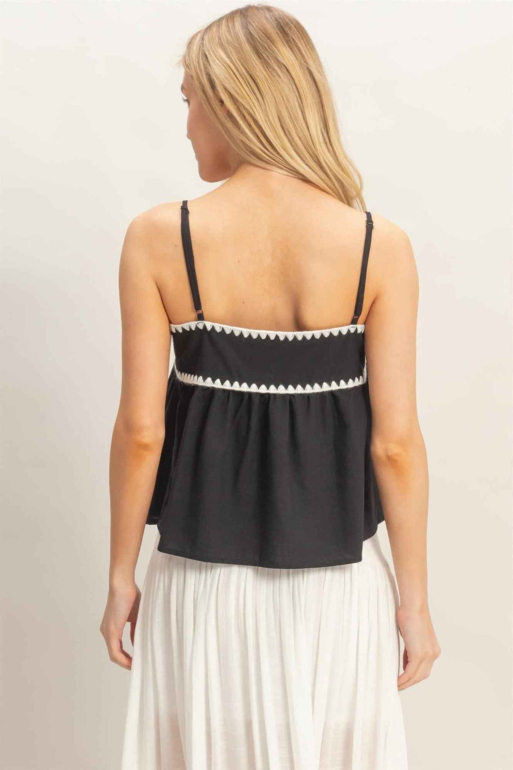 Sleeveless Babydoll Top