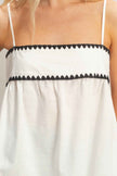 Sleeveless Babydoll Top