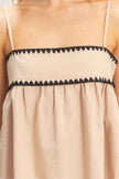 Sleeveless Babydoll Top