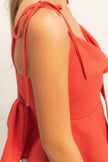 Tie Front Spaghetti Strap Top