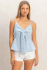 Tie Front Spaghetti Strap Top