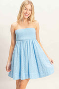 Smocked Tube Top Dress