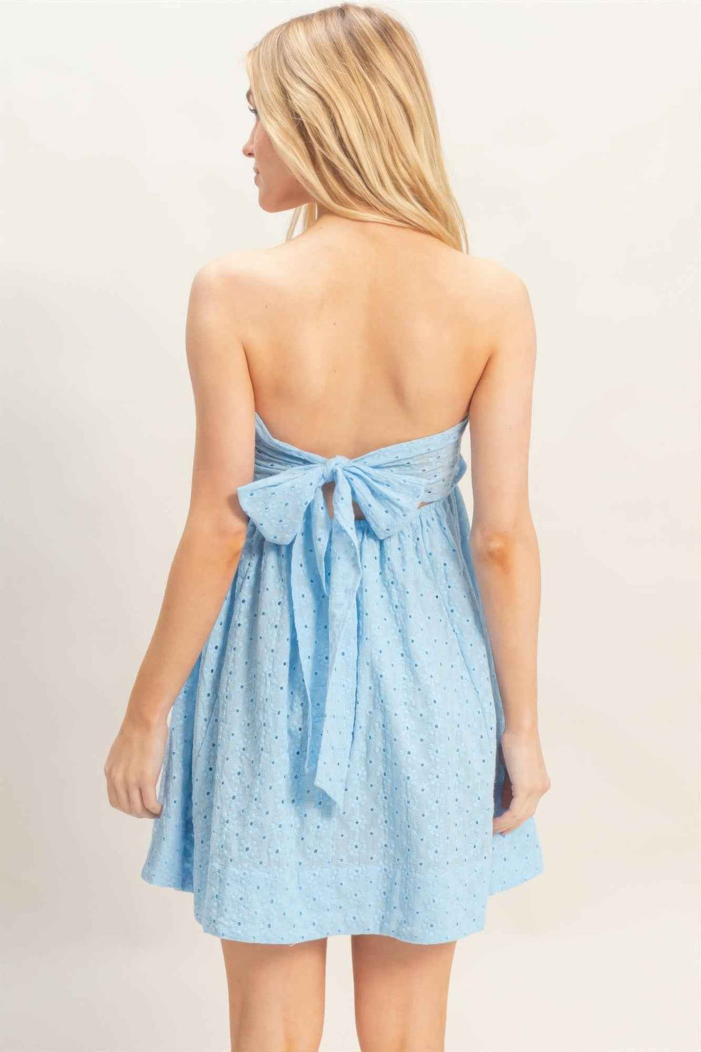 Smocked Tube Top Dress