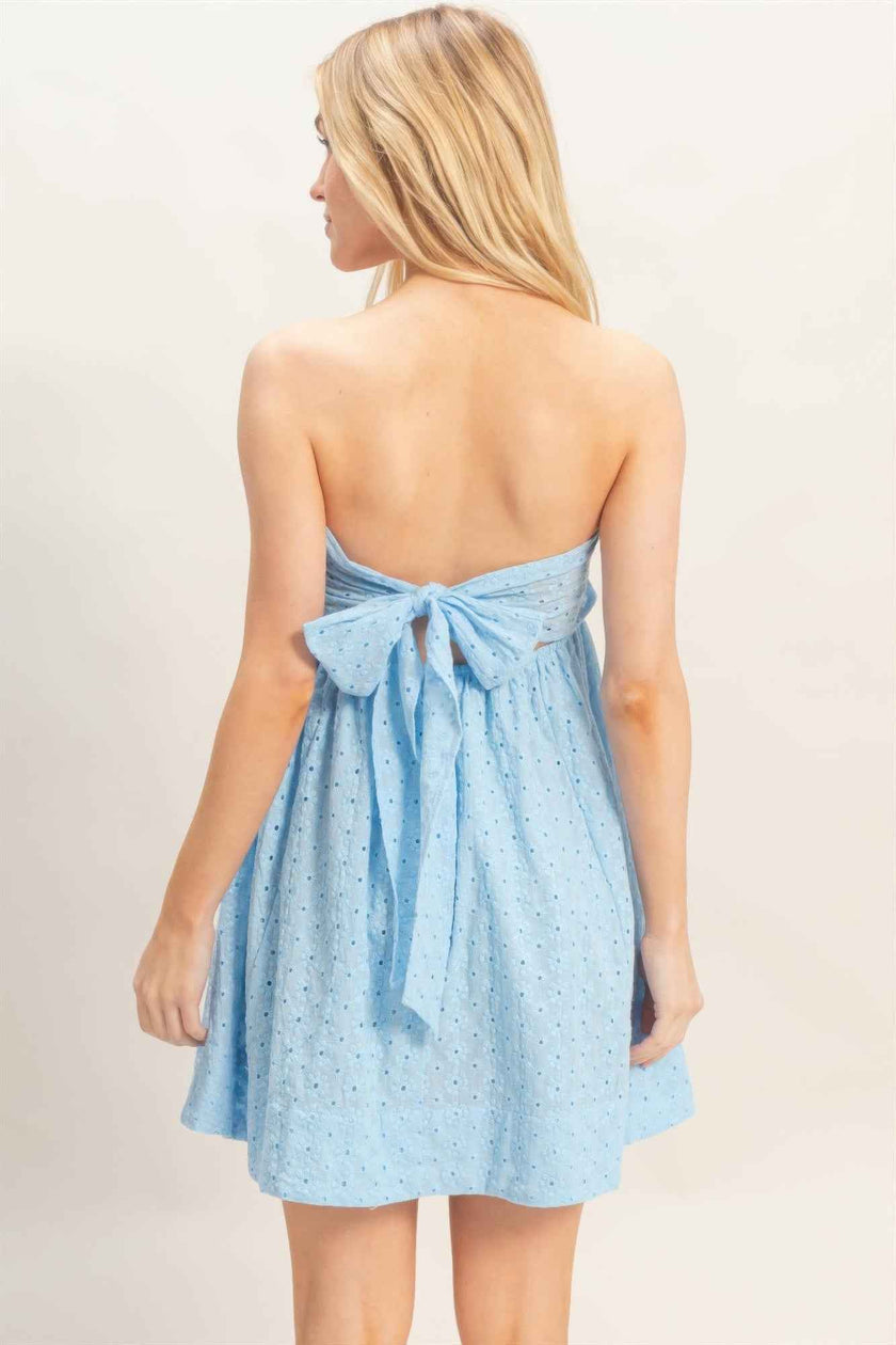 Smocked Tube Top Dress