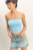 Ruched Bandeau Top