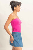 Ruched Bandeau Top