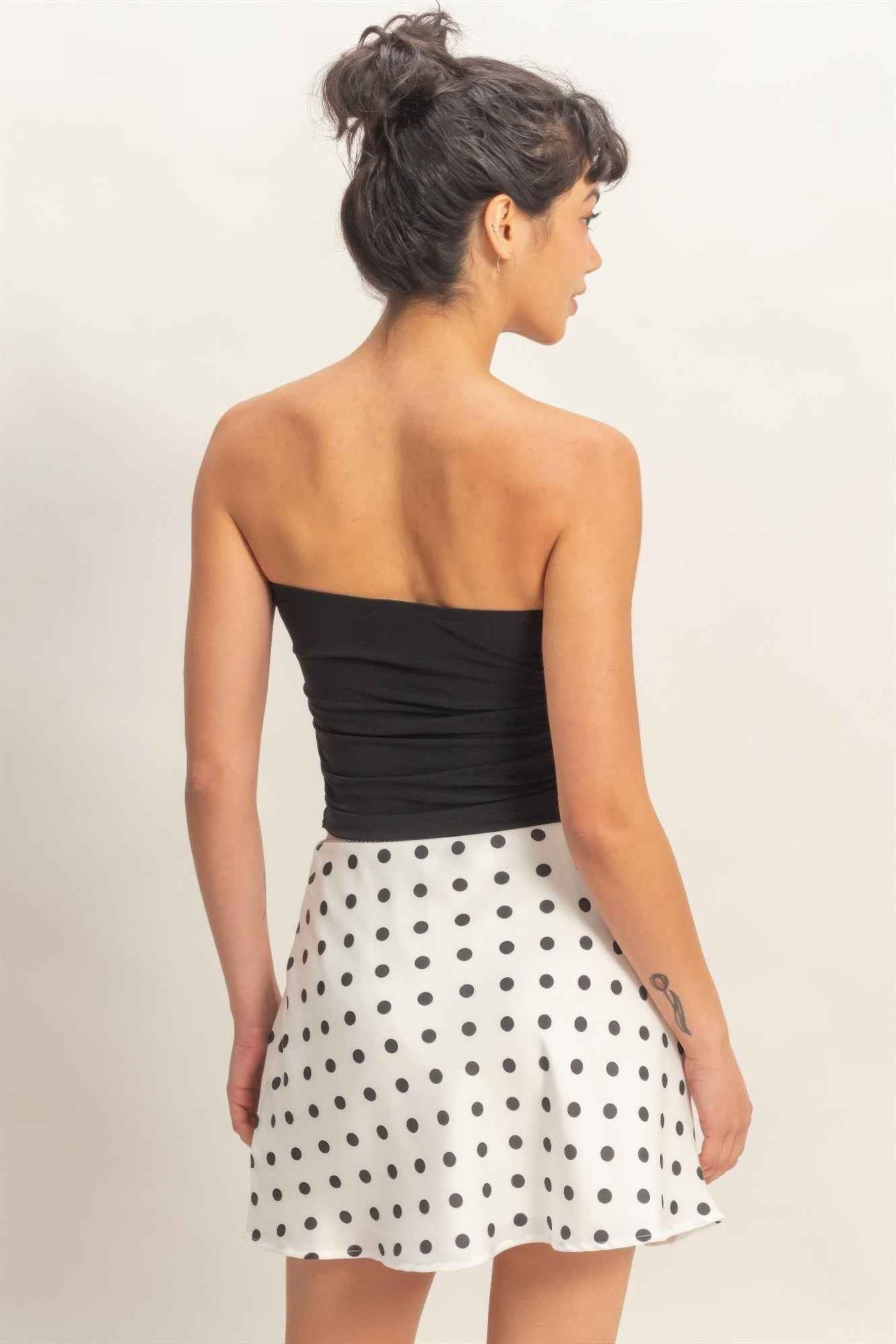 Ruched Bandeau Top