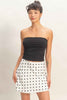 Ruched Bandeau Top