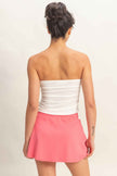 Ruched Bandeau Top