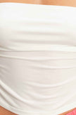 Ruched Bandeau Top