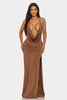 Eclipse Drape Maxi Gown