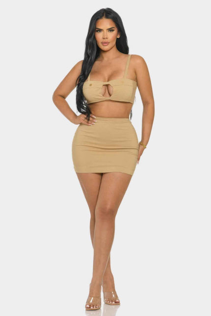 Top And Skirt Set
