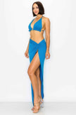Bra Top And Maxi Skirt Modal 2pcs Set