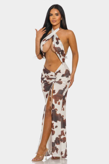 Wild Heat Cutout Maxi Dress