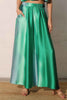 Ombre Satin Extra Wide Legs Pants