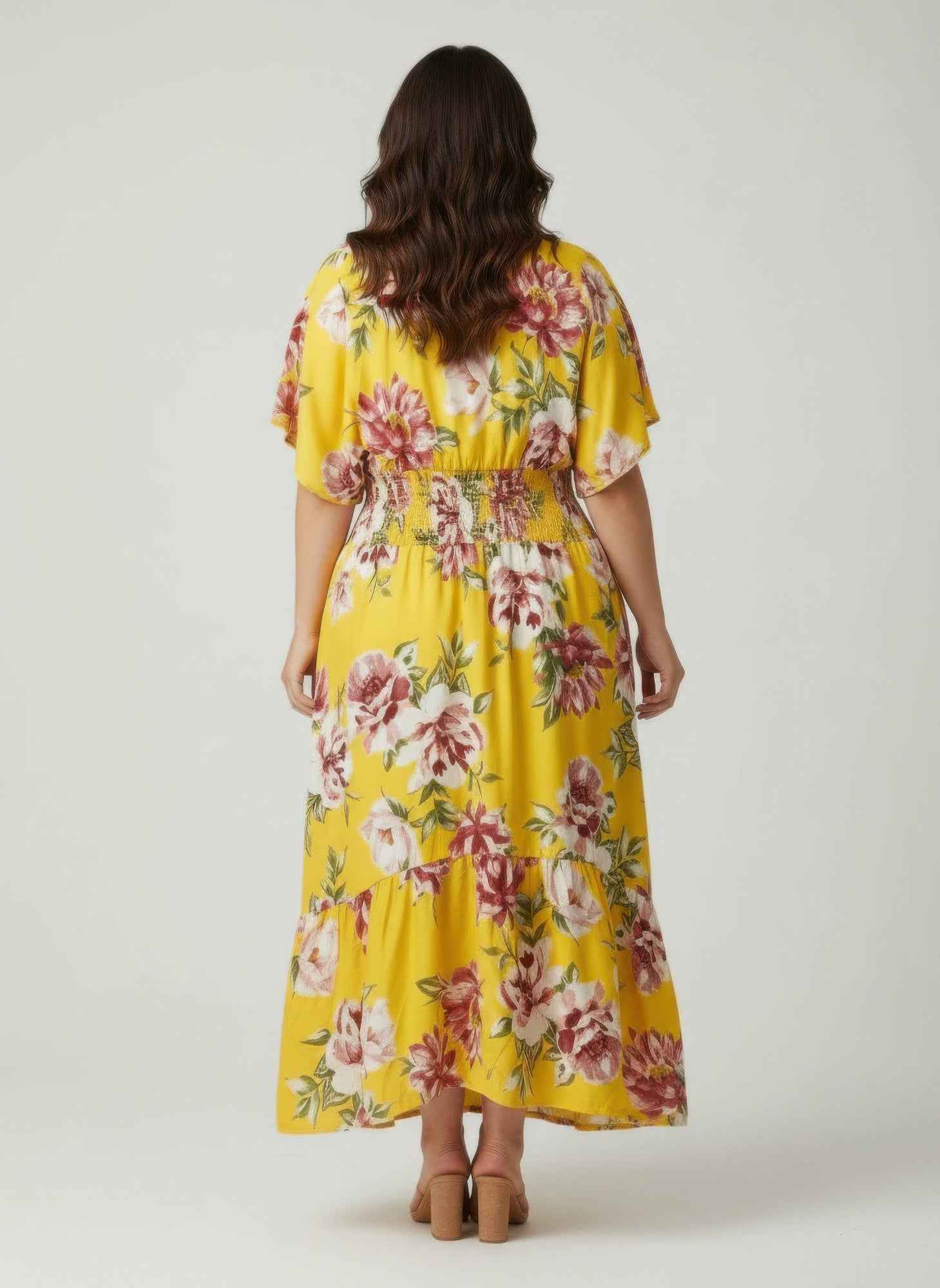 Mlle Gabrielle Floral Dress - Plus Size