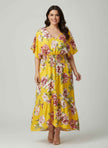 Mlle Gabrielle Floral Dress - Plus Size