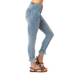 Fashion Style Fringed Leg Jeans
