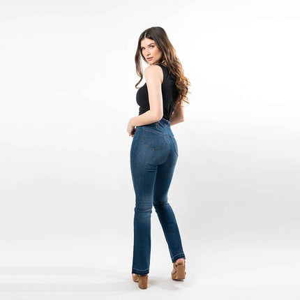 Undone Hem Bootcut Fashion Style