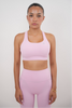 I Am Glowing Pink Blossom Quick Dry Butter Bra