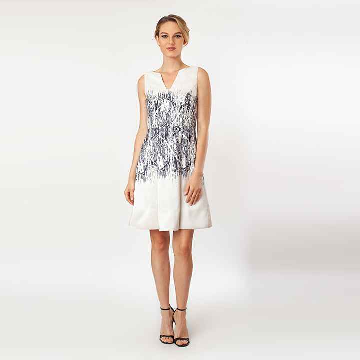 The Placement Print Fit & Flare Classic