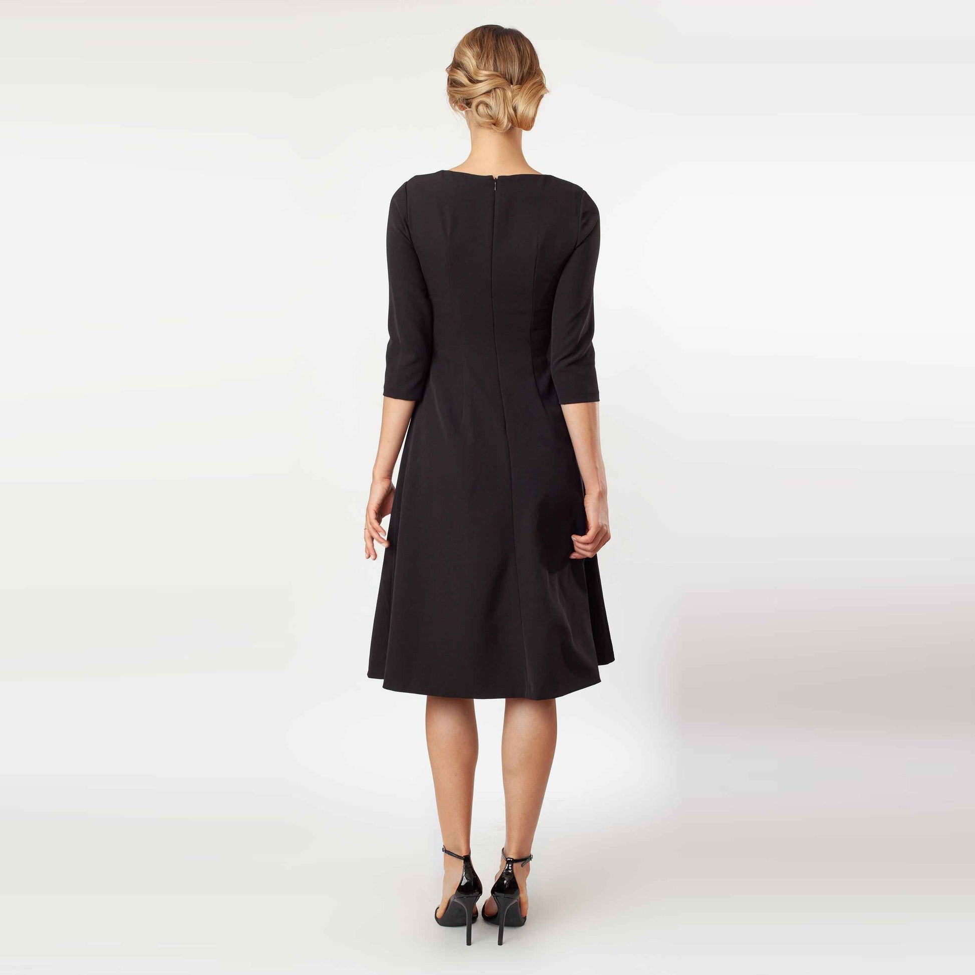 T-Length Side Tie Dress