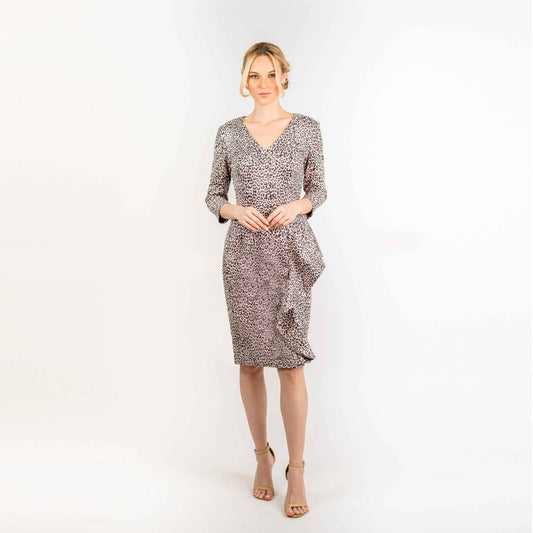 Assymmetric Flounce Sheath