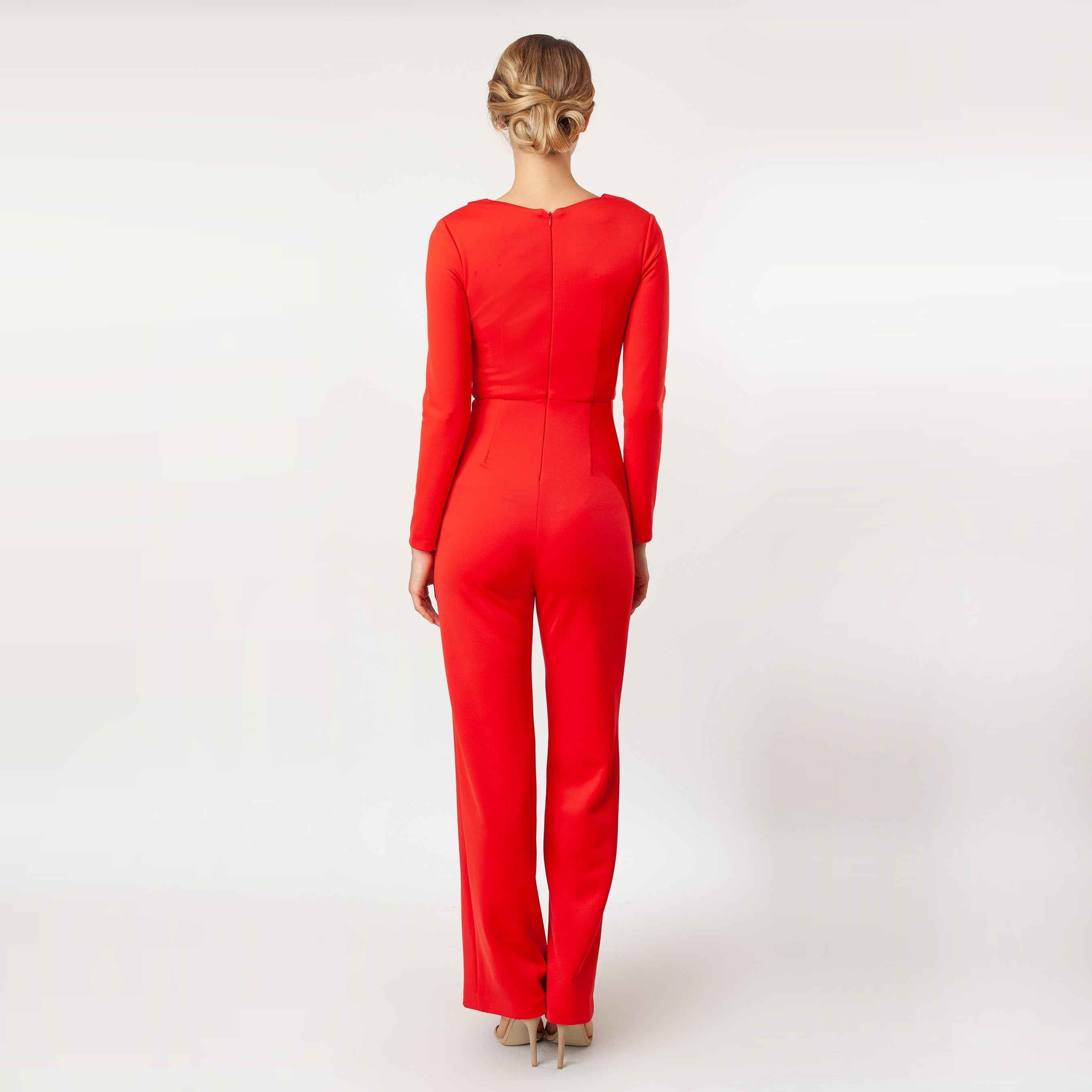 LS Origami Collar Jumpsuit