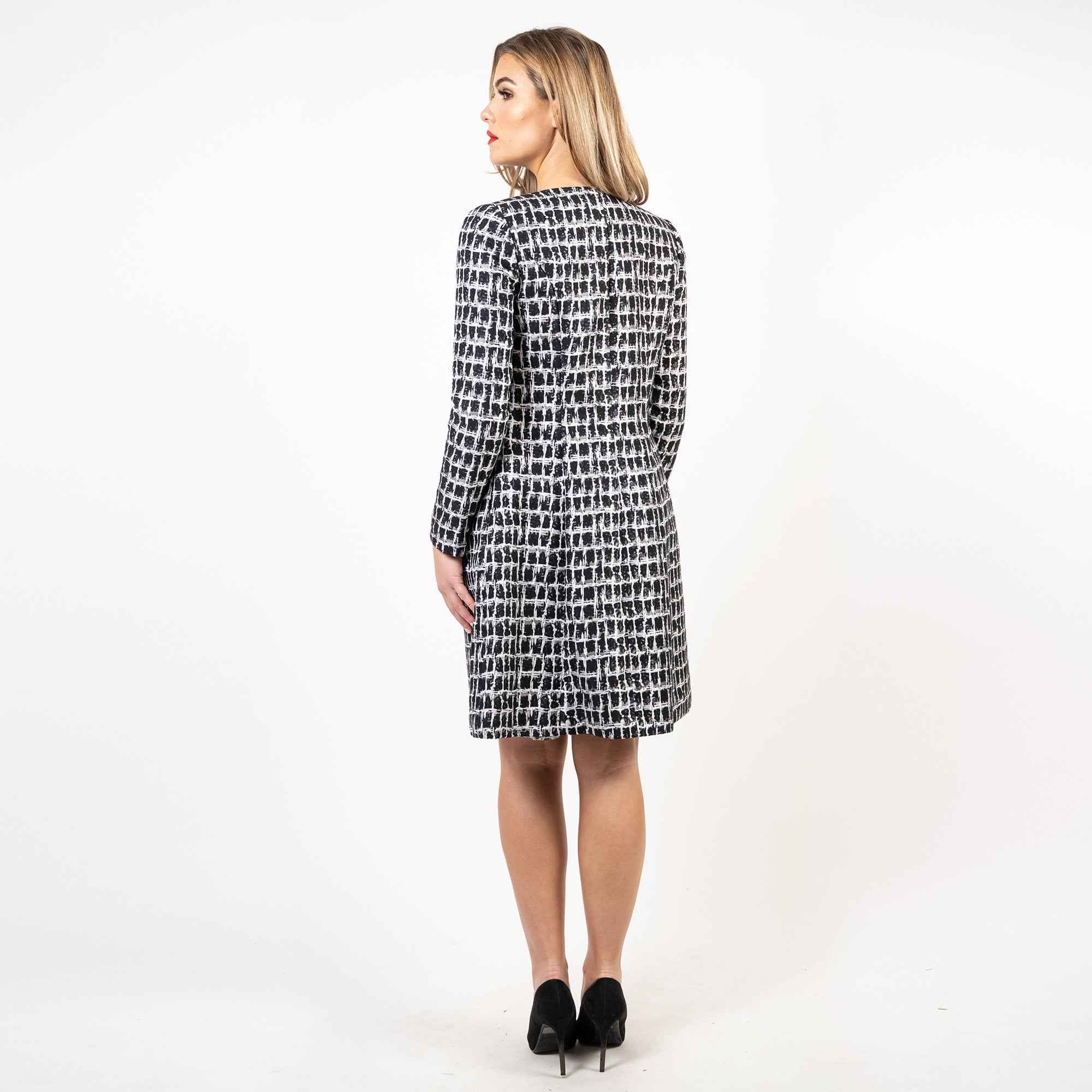 The Scalloped Edge Fly Away Coat