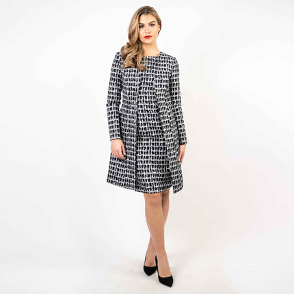 The Scalloped Edge Fly Away Coat