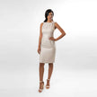 The Signature Sleeveless Neck Bow Sheath Classic