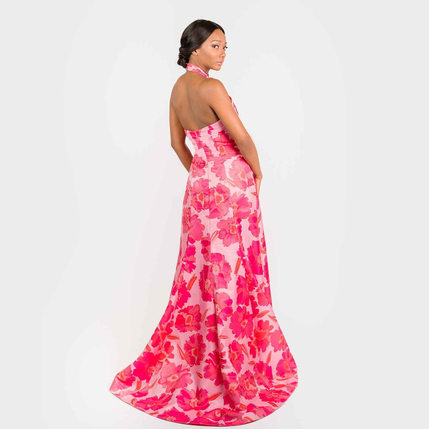The Halter Neck Classic Gown