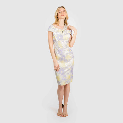 The Off The Shoulder Bow Sheath Classic