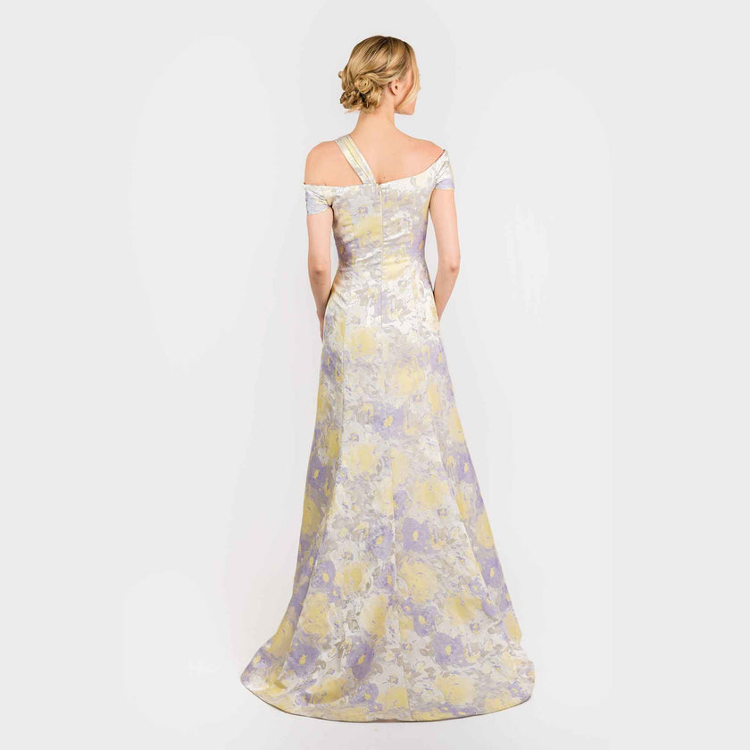 The Off The Shoulder Bow Gown