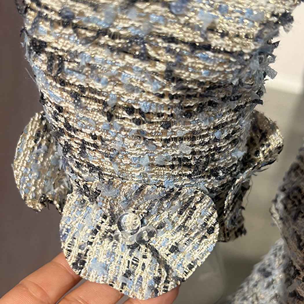 Florettes Applique Cropped Jacket_Ships April 15th - April 30th 2024