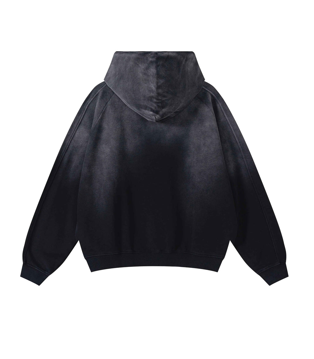 NOIR CONTRAST PANEL HOODIE