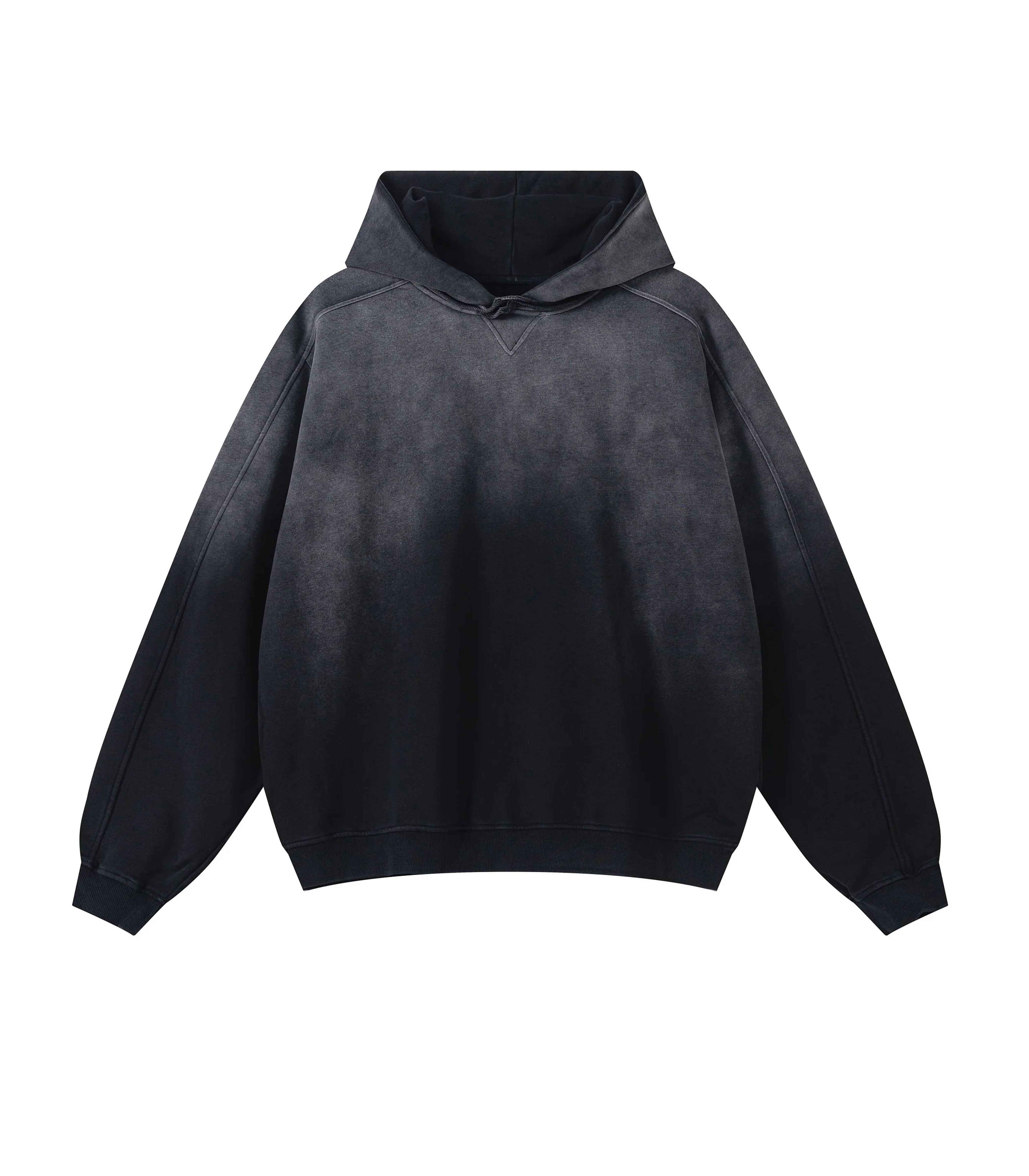 NOIR CONTRAST PANEL HOODIE