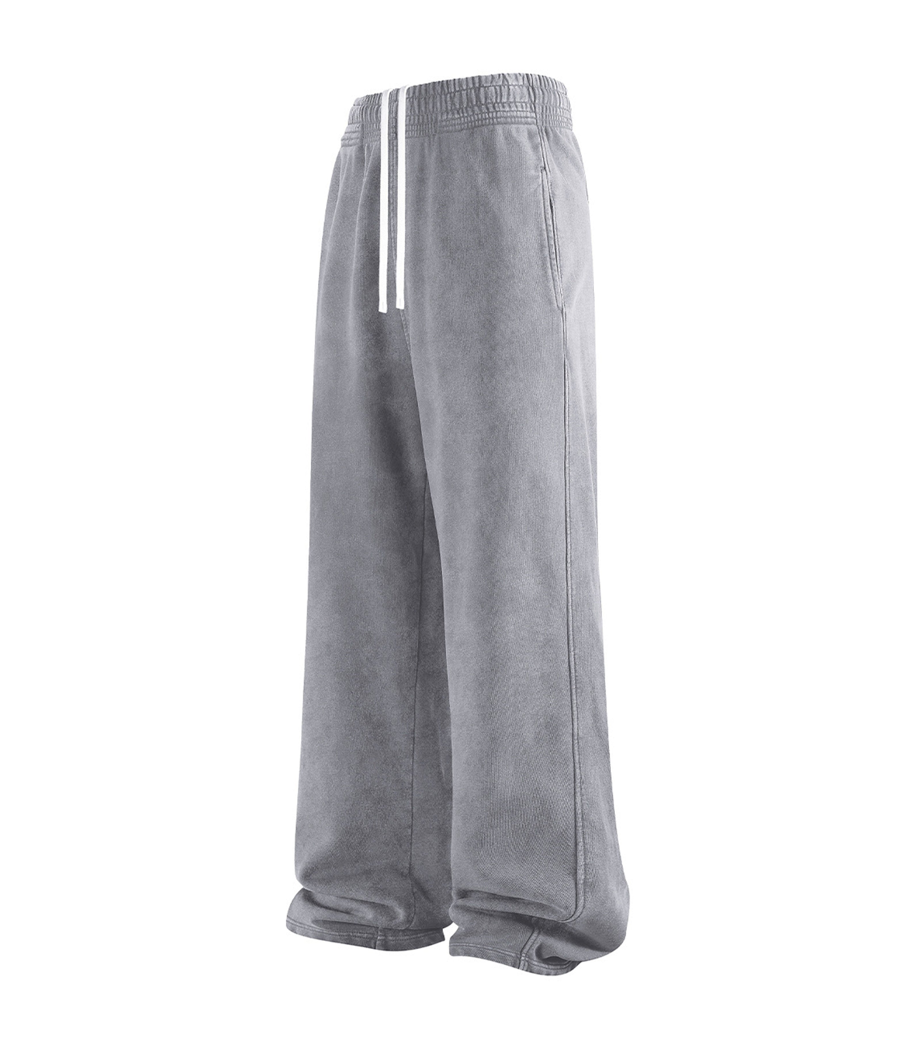 SLATE OVER-DYE SWEATPANTS