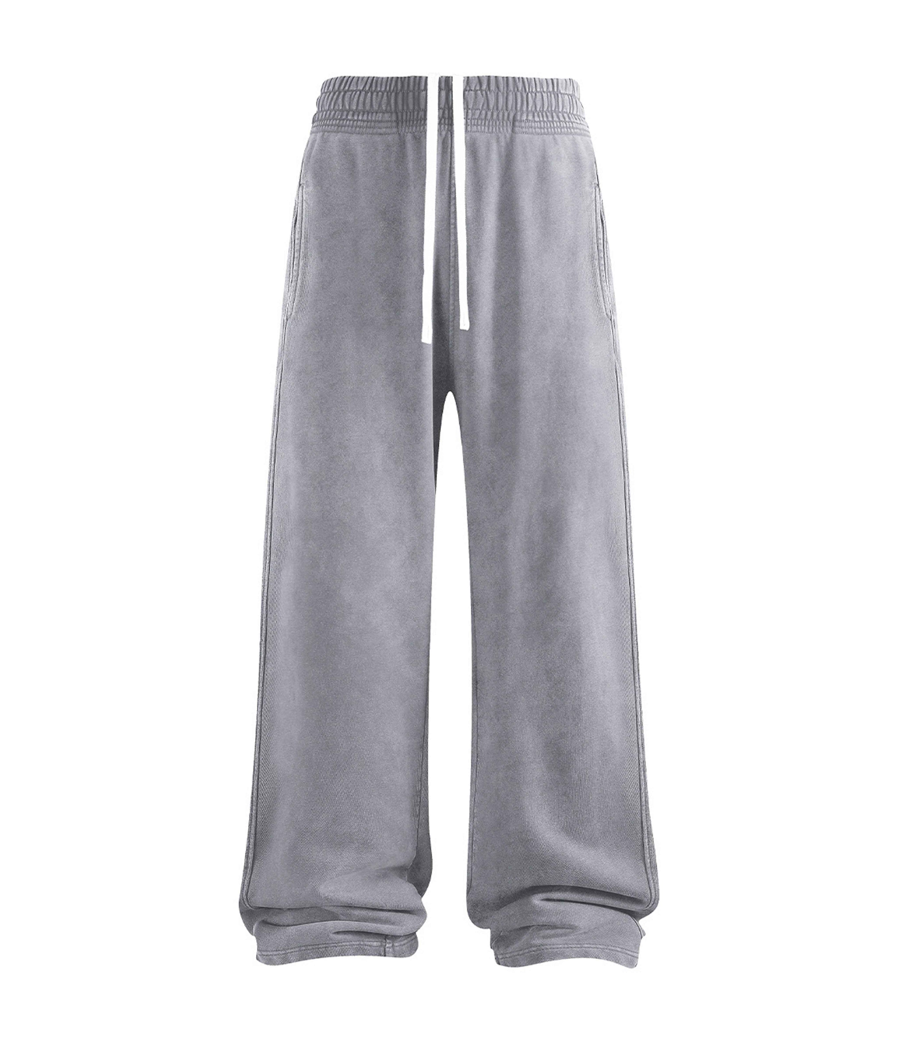 SLATE OVER-DYE SWEATPANTS