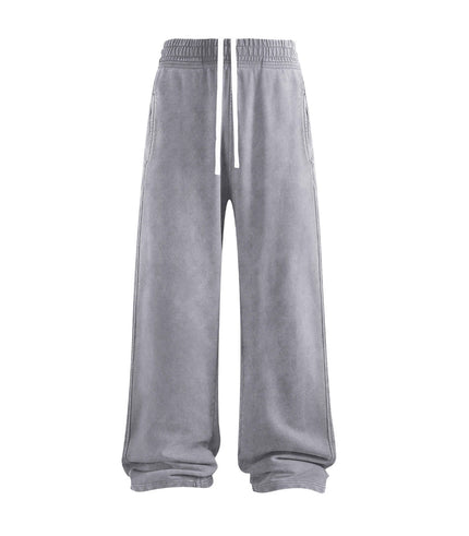 SLATE OVER-DYE SWEATPANTS