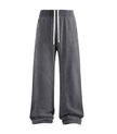 CHARCOAL OVER-DYE SWEATPANTS