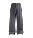 CHARCOAL PANEL SWEATPANTS