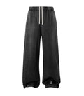 NOIR DISTRESSED SWEATPANTS