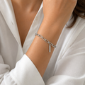 Carrie Paperclip Link Bracelet