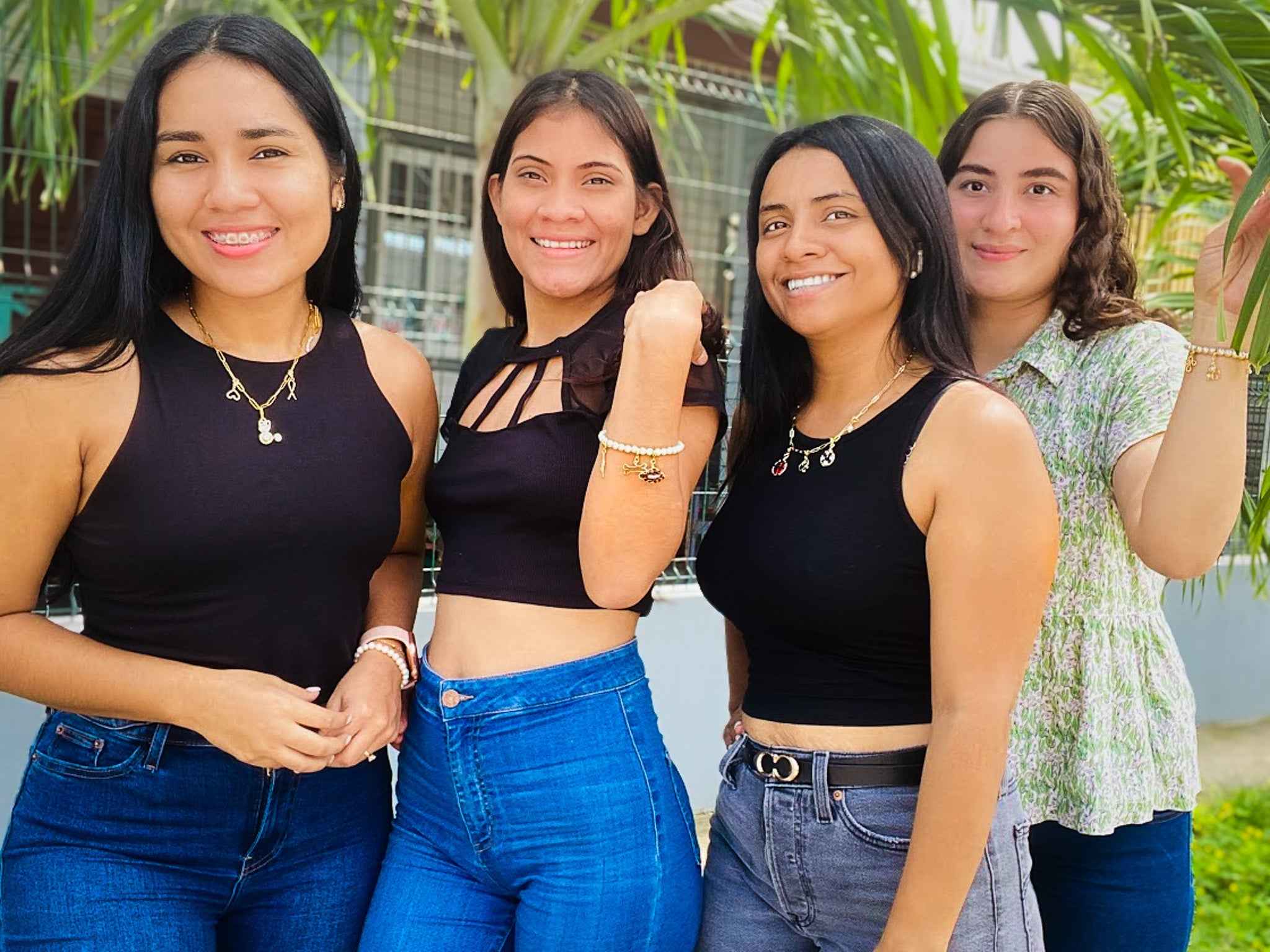 Gigi gold charm bracelet