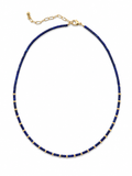 Paloma Lapis Lazuli Beaded Necklace