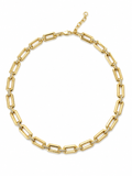 Jordyn Pave Link Necklace